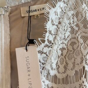 Sugarlips White Lace Dress